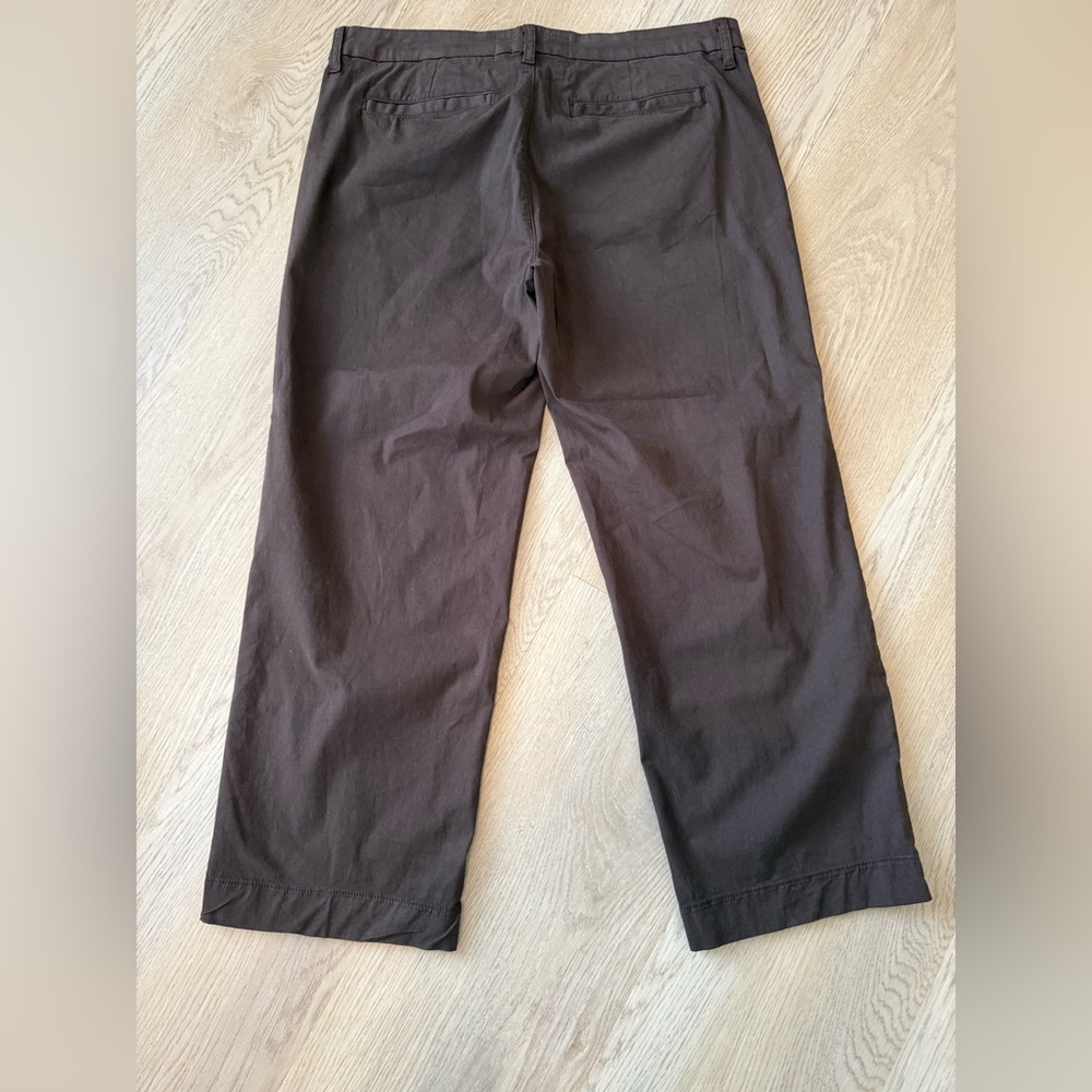 Frank & Eileen Westport Brown Wide Leg Pant